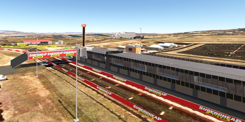 Ultralight Sightseeing - Australia - Bathurst - Mount Panorama Racing Circuit