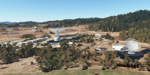 Ultralight Sightseeing - Australia - Canberra Deep Space Communication Complex