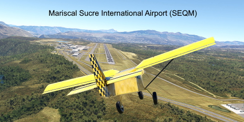 Ultralight Sightseeing - Ecuador - Quito - Mariscal Sucre Intl - Both of Them