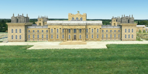 Ultralight Sightseeing - England - Woodstock - Blenheim Palace
