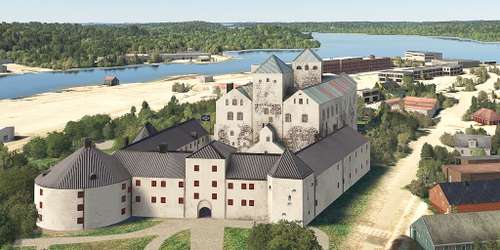 Ultralight Sightseeing - Finland - Turku - Cathedral and Castle