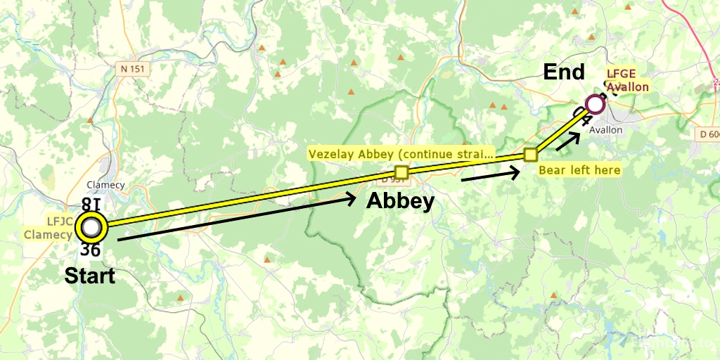 Ultralight Sightseeing - France - Burgundy - Vezelay Abbey for Microsoft  Flight Simulator | MSFS