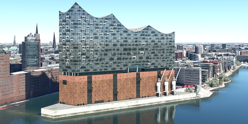 Ultralight Sightseeing - Germany - Hamburg - Elbphilharmonie