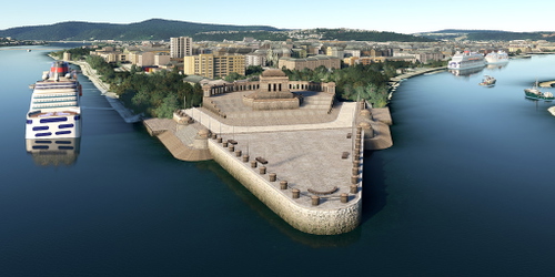 Ultralight Sightseeing - Germany - Koblenz - Deutsches Eck