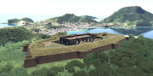 Ultralight Sightseeing - Guadeloupe - Terre-de-Haut Island - Fort Napoleon des Saintes