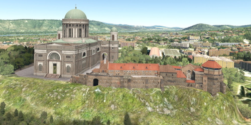 Ultralight Sightseeing - Hungary - Eztergom Basilica and Castle