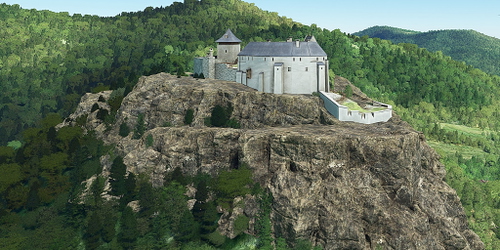 Ultralight Sightseeing - Hungary - Fuzer Castle