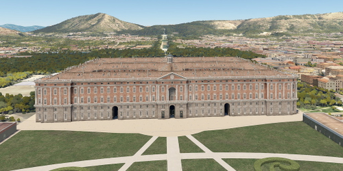 Ultralight Sightseeing - Italy - Royal Palace of Caserta