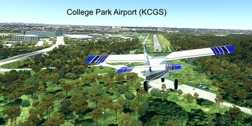 Ultralight Sightseeing - Maryland - College Park - World's Oldest Airport - Joint Base Andrews
