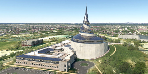 Ultralight Sightseeing - Missouri - Independence Temple