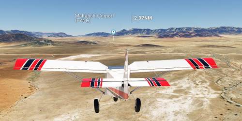 Ultralight Sightseeing - Namibia - Witwater West to Maltahohe - Vast Emptiness