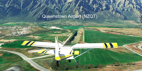 Ultralight Sightseeing - New Zealand - The Other Queenstown Airport