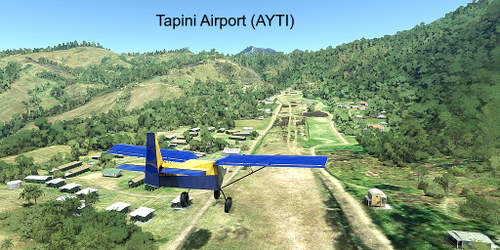 Ultralight Sightseeing - Papua New Guinea - Kerau - Tapini - Mountain Airports