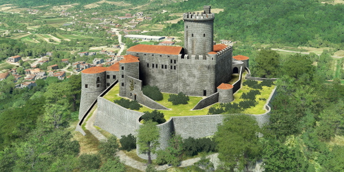 Ultralight Sightseeing - Slovenia - Branik - Rihemberk Castle