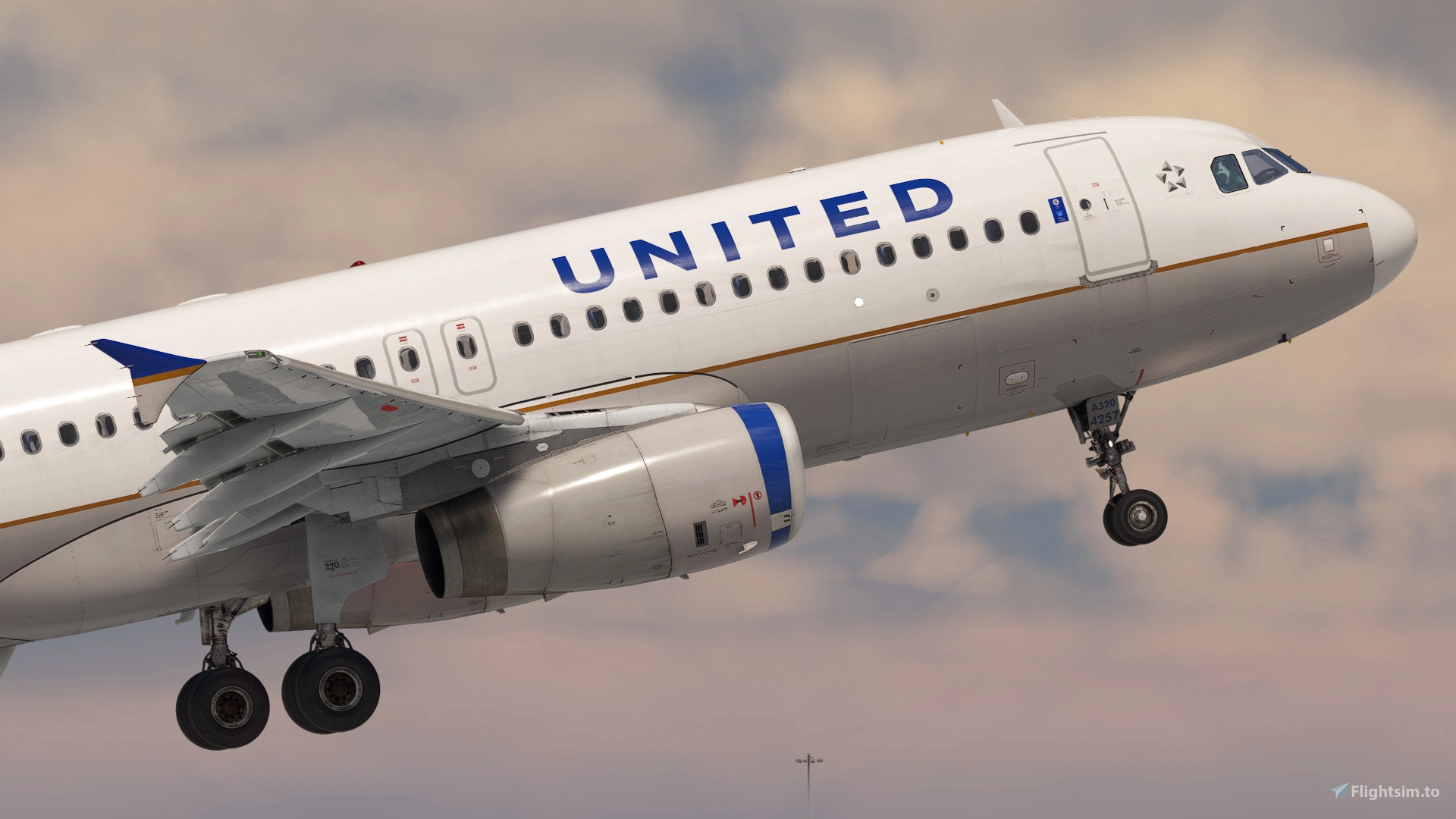 United Airlines 'CO/Merger' | Pack | w/Cabin | Fenix A320 V2 (8K + 4K) - Image 1