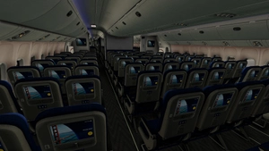 United Airlines 'CO/Merger' [Pack] w/Cabin PMDG B777-322ER thumbnail 20