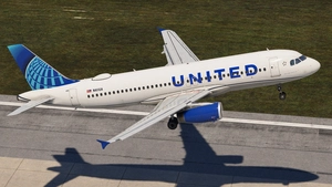 United Airlines 'Evo-Blue' | Pack | w/Cabin | Fenix A320 V2 (8K + 4K) thumbnail 9