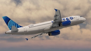 United Airlines 'Evo-Blue' | Pack | w/Cabin | Fenix A320 V2 (8K + 4K) thumbnail 3