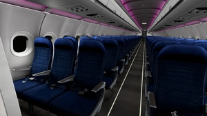 United Airlines 'Evo-Blue' | Pack | w/Cabin | Fenix A320 V2 (8K + 4K) thumbnail 11