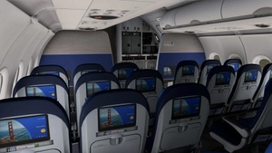 United Airlines 'Evo-Blue' | Pack | w/Cabin | Fenix A320 V2 (8K + 4K) thumbnail 12