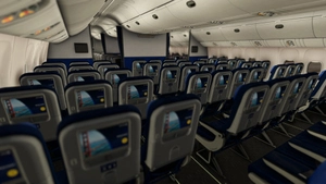 United Airlines 'Evo-Blue' [Pack] w/Cabin PMDG B777-322ER thumbnail 22