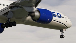 United Airlines 'Evo-Blue' [Pack] w/Cabin PMDG B777-322ER thumbnail 9