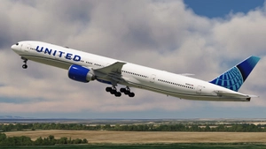 United Airlines 'Evo-Blue' [Pack] w/Cabin PMDG B777-322ER thumbnail 15