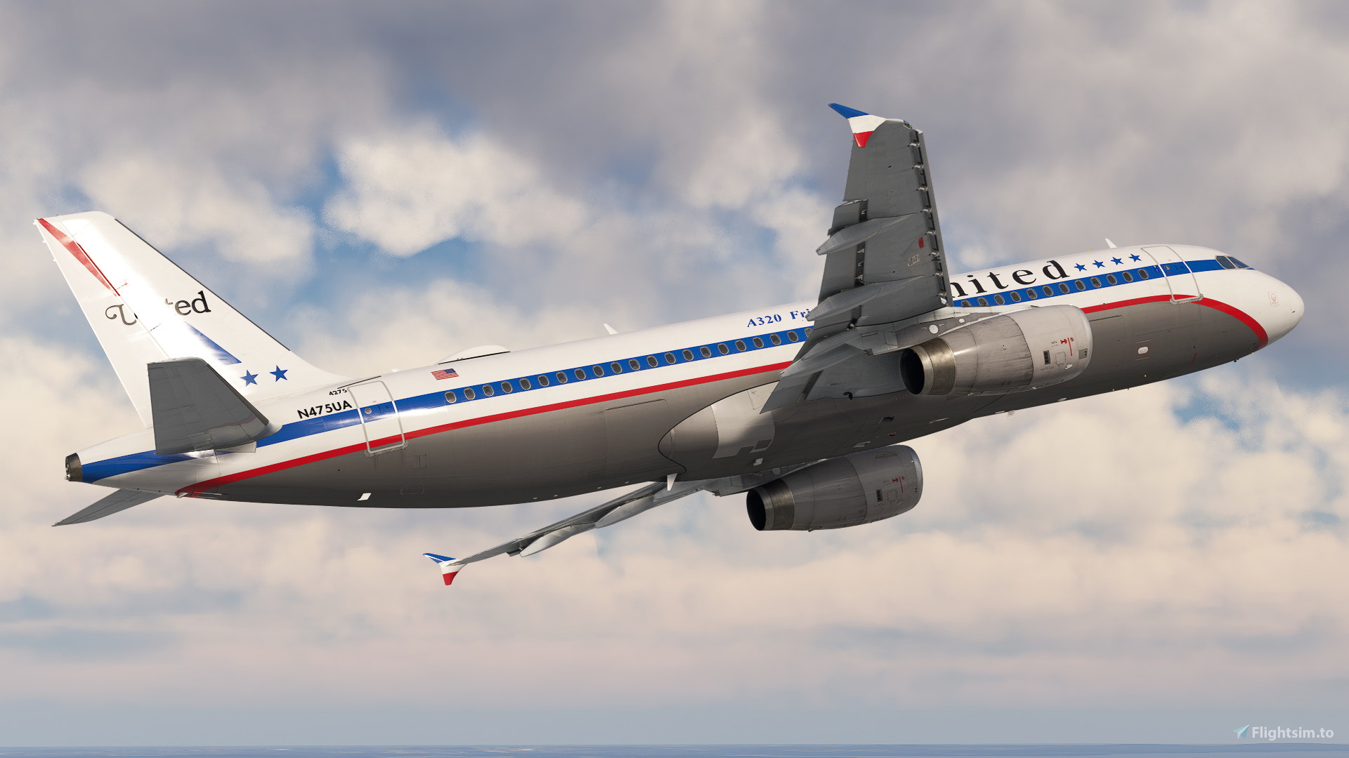 United Airlines 'Friendship' | N475UA | w/Cabin | Fenix A320 V2