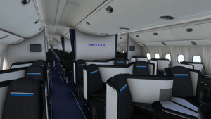 United Airlines Star Alliance Fictional  N218UA PMDG Boeing 777-300ER - 8K thumbnail 11