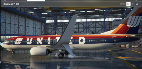 United PMDG Boeing 737-800
