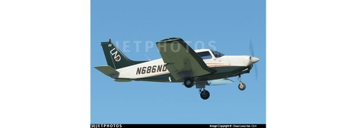 University of North Dakota - (2-Pack) - JustFlight Piper Warrior II