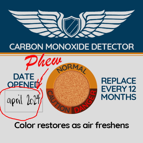 Updated Carbon Monoxide Detector