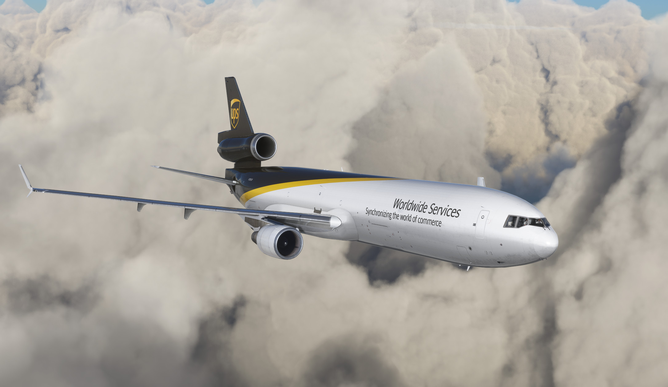 UPS (N295UP) (PW) - Sky Simulations MD-11F - Image 1