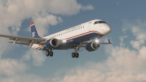 US Airways (FInal Colors) - FlightSim Studios E-Jets 190