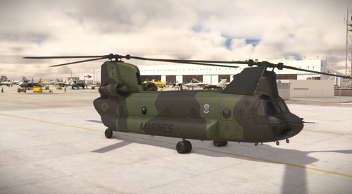 US Marine CH-47D (fictitious)