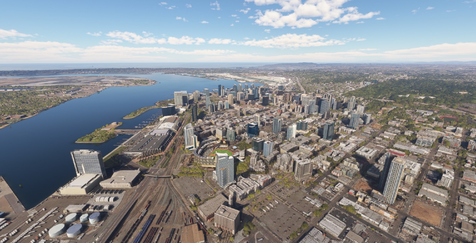 SamScene3D - USA Modern Cities Vol. 3 for Microsoft Flight Simulator | MSFS