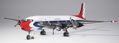 USAF Thunderbirds C54D repaint on th PMDG DC-6A