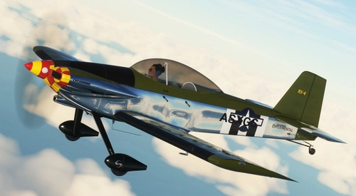 Van's Aircraft RV-4 - Chrome and Olive Drag