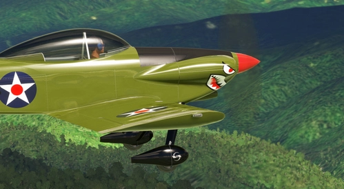Van's Aircraft RV-4 - Shark Mouth