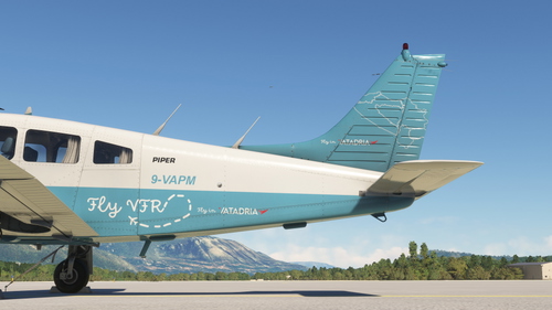 VATAdria P28S VFR Livery