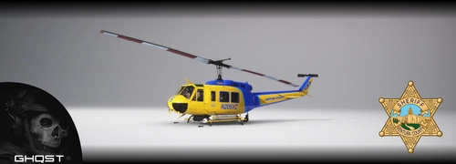 Ventura County Sheriff UH-1H | N205VC | 8K