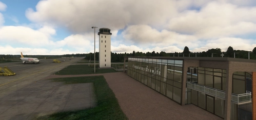 Verkehrslandeplatz Cottbus-Drewitz (EDCD, anno 2012)