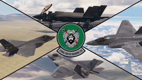 VFA-125 "Rough Raiders" F-35C Livery Pack