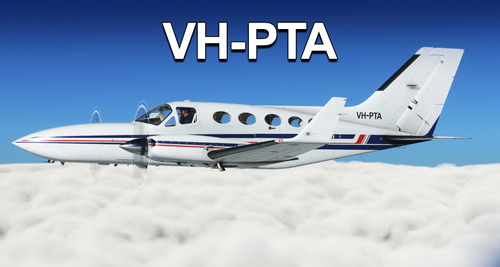 VH-PTA - Private (Australia) | FlySimWare C414AW Chancellor [4K]