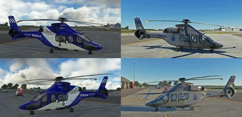 Victoria Police Airwing Repaint Package