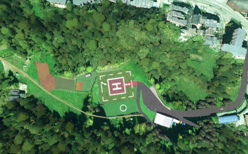 Vielha Helipad (Catalonia - Spain)  LEVH