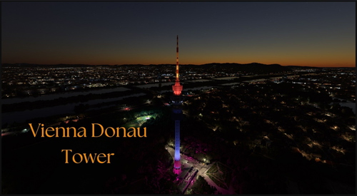 Vienna Donau Tower and Buildings
