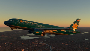 Vietnam AIrlines VN-A307 || Fenix A320 V2 thumbnail 2