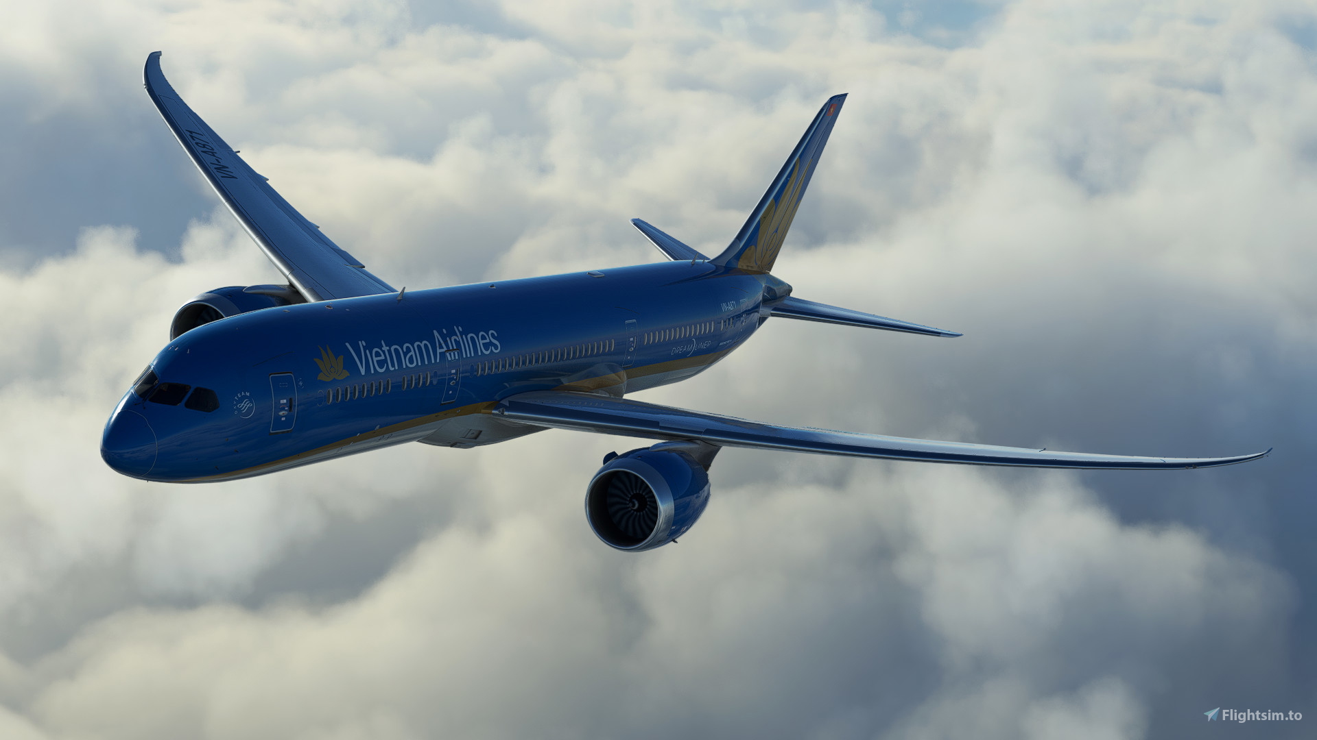 Vietnam Airlines VN-A871 | Boeing 787-9 | (8K + 4K) for Microsoft 