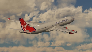 Virgin Atlantic (2000's Colors) - LVFR A340-300 thumbnail 2